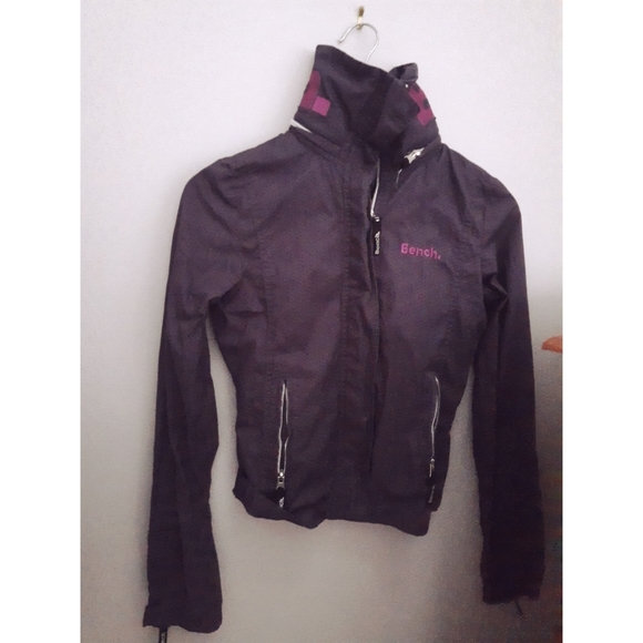 Bench Spring/Fall Jacket Full Zip Geometric Stowaway Hood - Picture 2 of 2